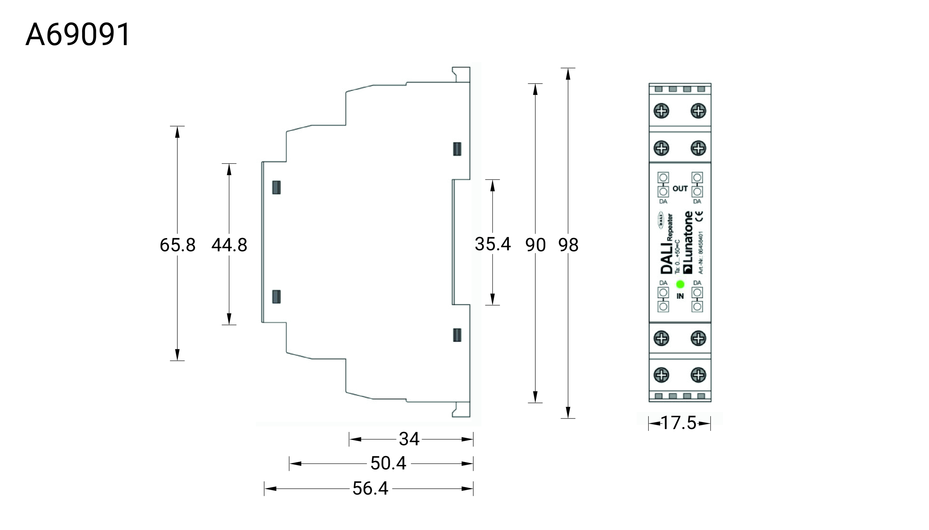 DALI Repeater 250mA