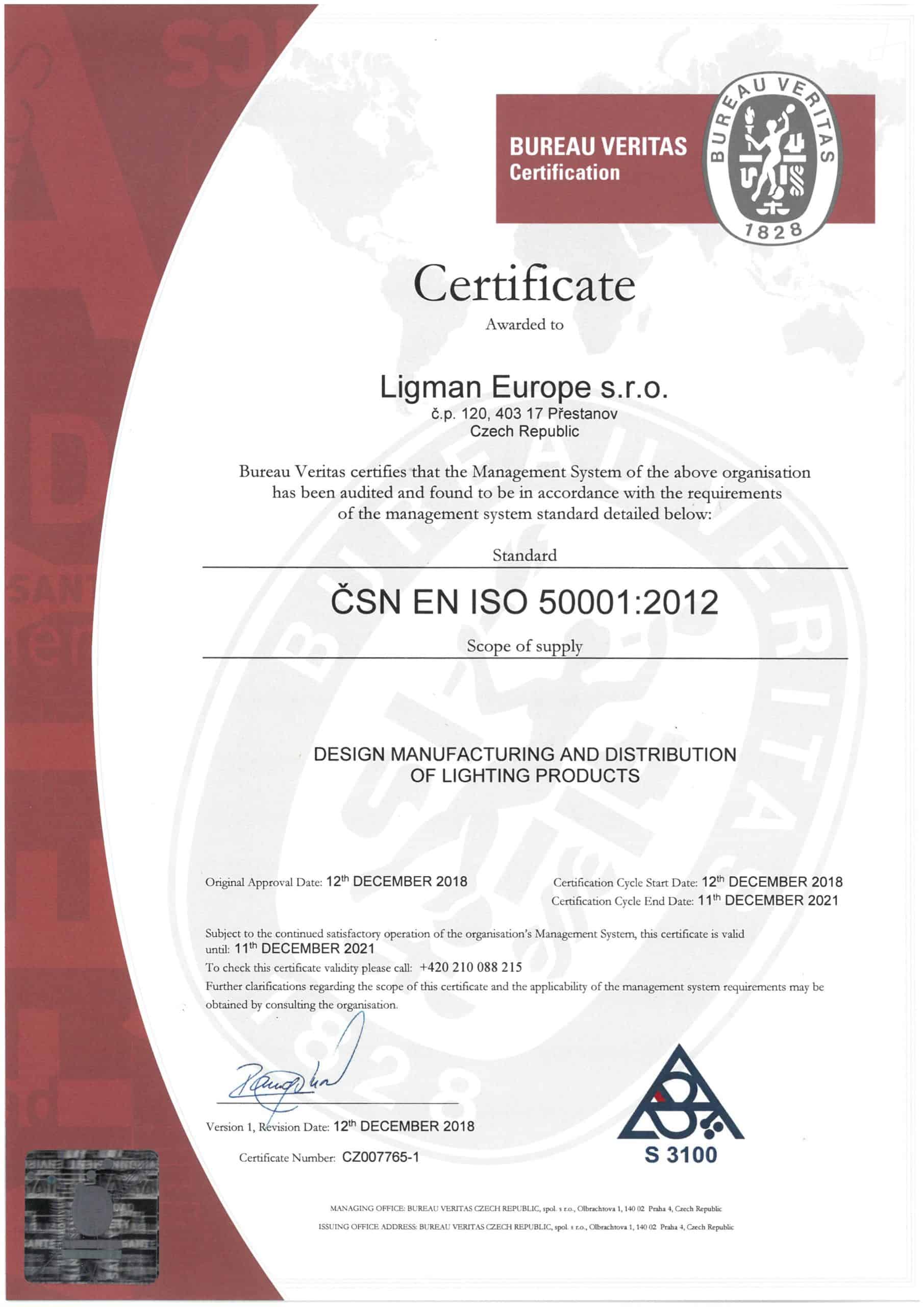 LLEU - ISO 50001
